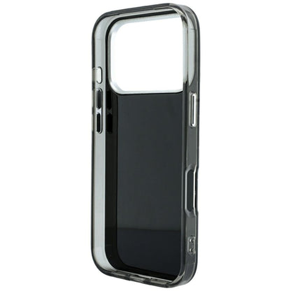 Coque pour Apple iPhone 18 Pro Max / 17 Pro Max, Karl Lagerfeld, Strass IML et Logo Électroplaqué, Noire