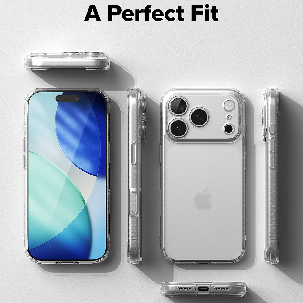 Coque pour Apple iPhone 18 Pro Max / 17 Pro Max, Ringke, Fusion, Transparente Mate