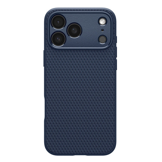 Coque pour Apple iPhone 18 Pro Max / 17 Pro Max, Spigen, Liquid Air, Bleu marine ACS12112