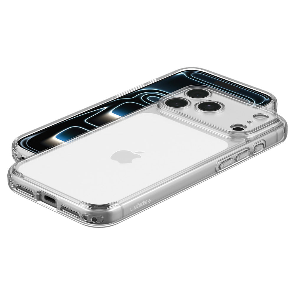 Coque pour Apple iPhone 18 Pro Max / 17 Pro Max, Spigen, Ultra Hybrid, Transparente ACS12116
