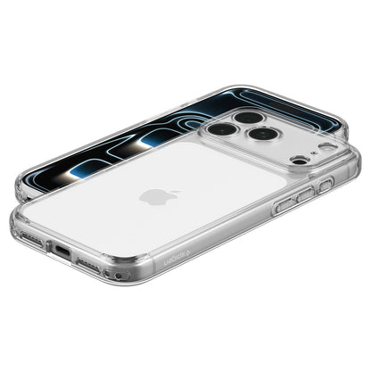 Coque pour Apple iPhone 18 Pro Max / 17 Pro Max, Spigen, Ultra Hybrid, Transparente ACS12116