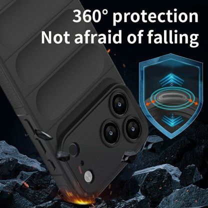 Coque pour Apple iPhone 18 Pro Max / 17 Pro Max, Techsuit, Magic Shield, Noire