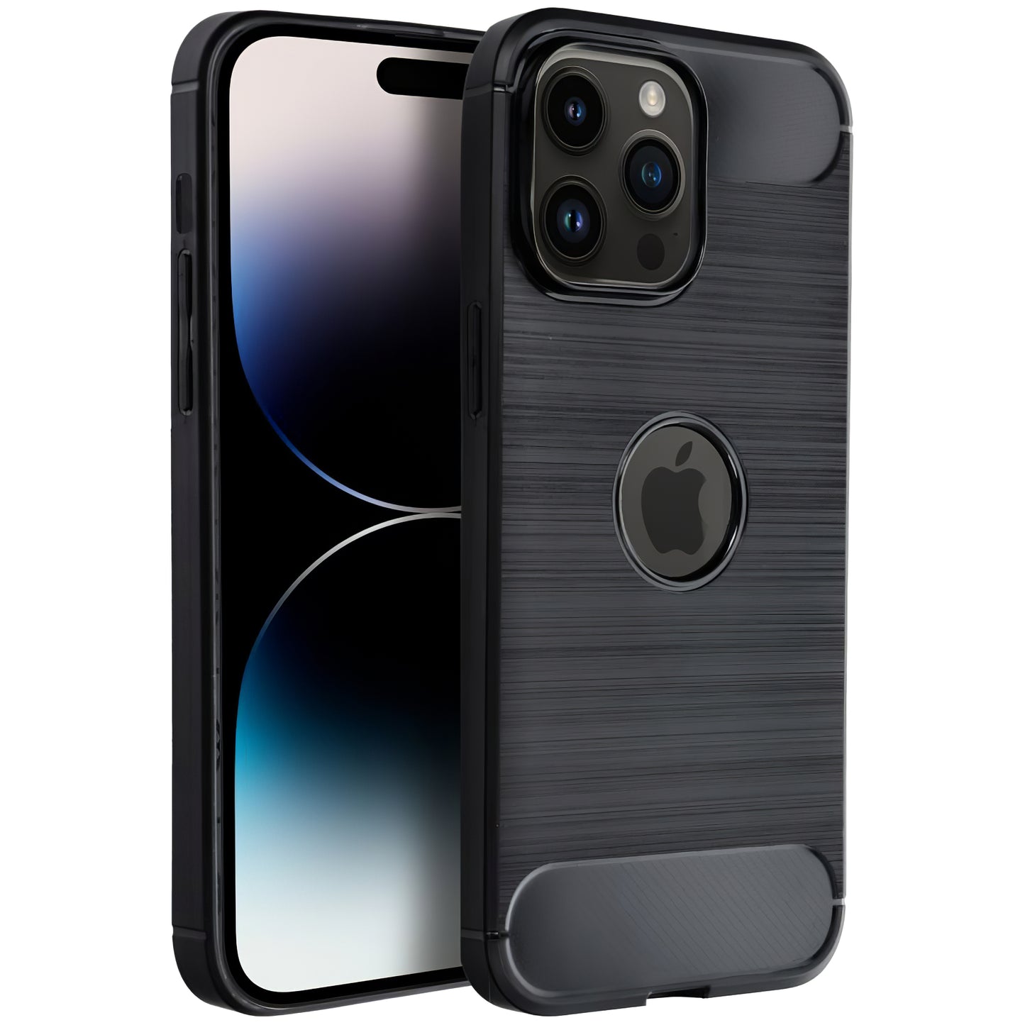 Coque pour Apple iPhone 16 Pro Max, OEM, Carbone, Noire