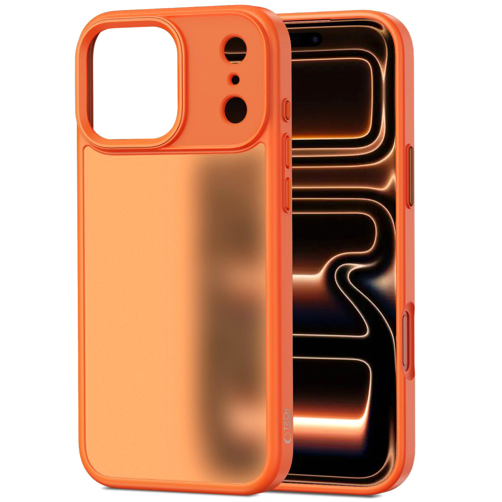 Étui pour Apple iPhone 17 Pro Max, Tech-Protect, Magmat, Orange Mat