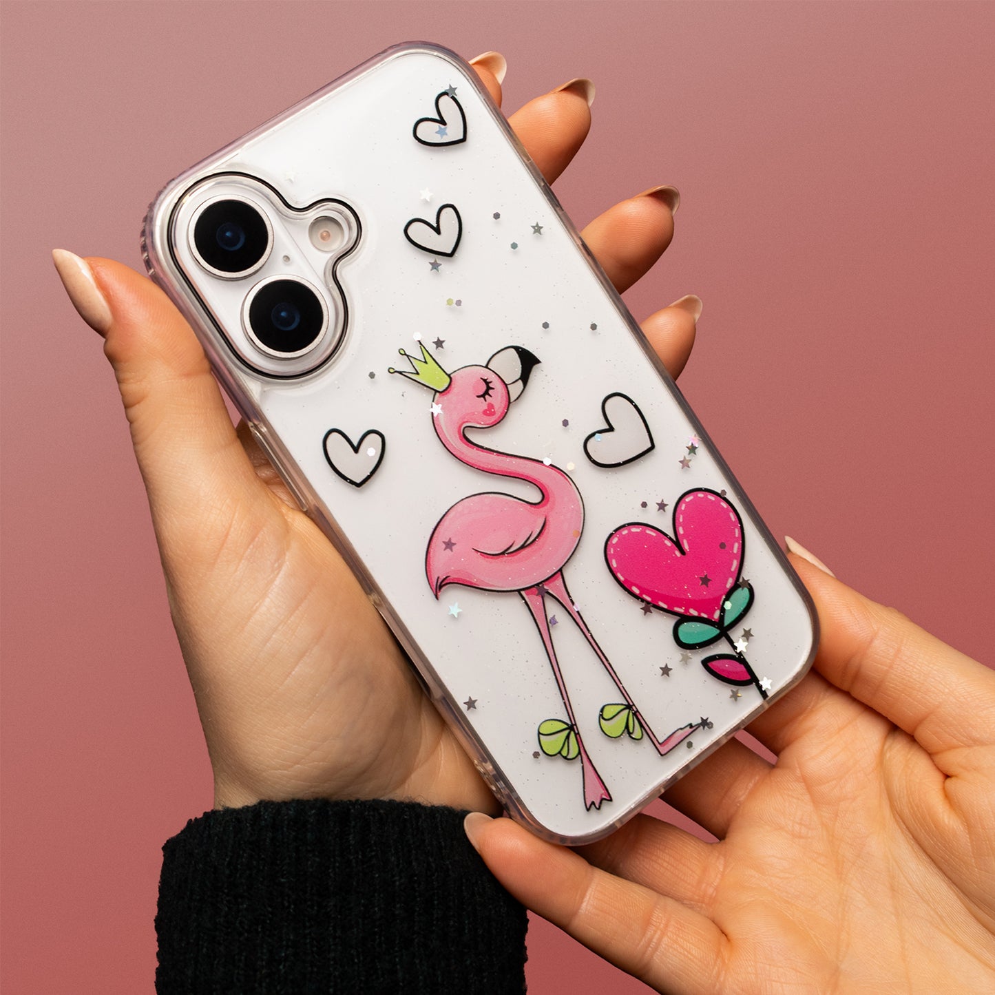 Coque pour Apple iPhone 15, OEM, Ultra Trendy Love 2, Multicolore