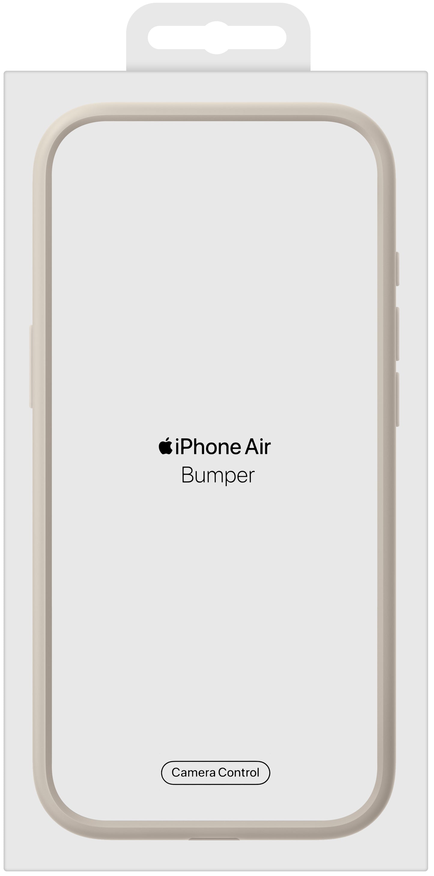 Étui pour Apple iPhone 17 Air, Bumper, Beige MH044ZM/A