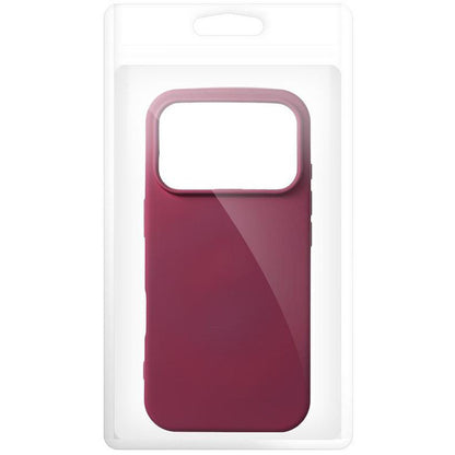 Hülle für Apple iPhone 18 Pro / iPhone 17 Pro, OEM, Silikon, Weinrot