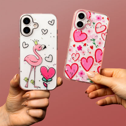 Coque pour Apple iPhone 15, OEM, Ultra Trendy Love 2, Multicolore