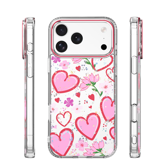 Hülle für Apple iPhone 15 Pro, OEM, Ultra Trendy Love 1, Mehrfarbig