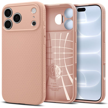 Case for Apple iPhone 18 Pro Max / 17 Pro Max, Spigen, Liquid Air, Pink ACS12115