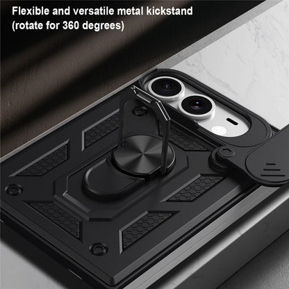 Hülle für Apple iPhone Duo, Techsuit, CamShield, Schwarz