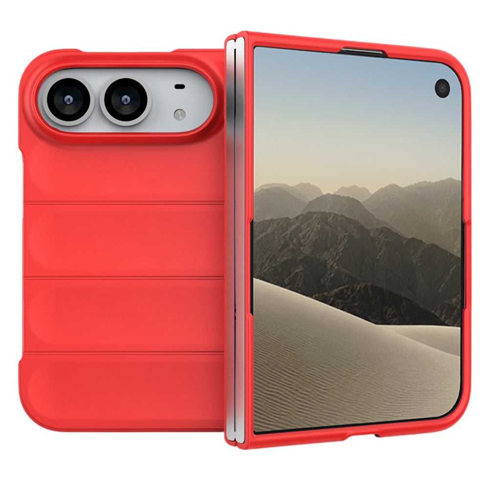 Coque pour Apple iPhone Duo, Techsuit, Magic Shield, Rouge