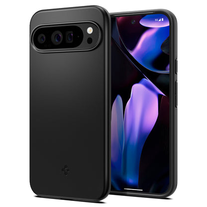 Hülle für Google Pixel 9 Pro XL, Spigen, Thin Fit, Schwarz ACS07731