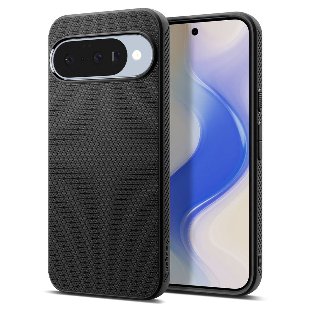Étui pour Google Pixel 10 Pro / 10, Spigen, Liquid Air, Noir Mat