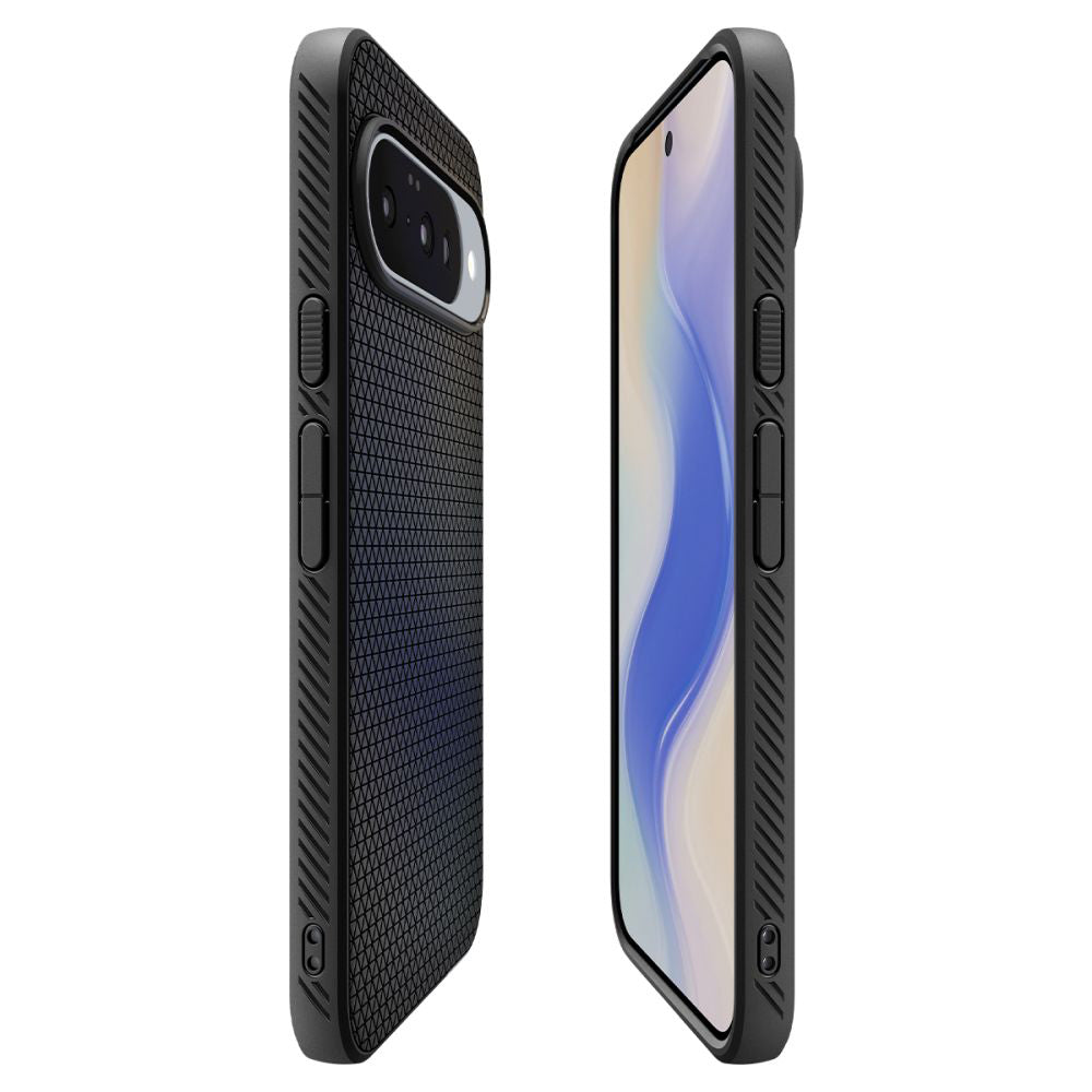 Étui pour Google Pixel 10 Pro / 10, Spigen, Liquid Air, Noir Mat