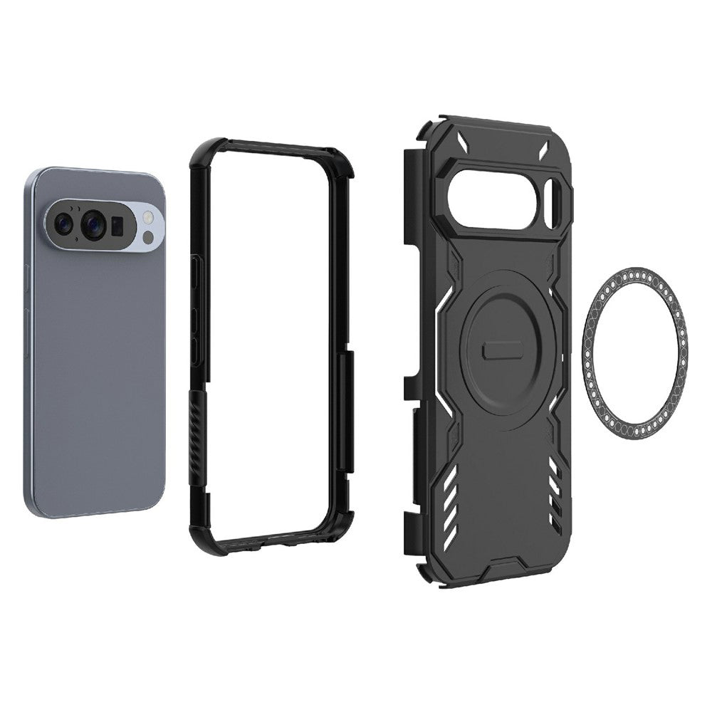 Coque MagSafe pour Google Pixel 10 Pro / 10, Techsuit, ArmorMag, Bleue