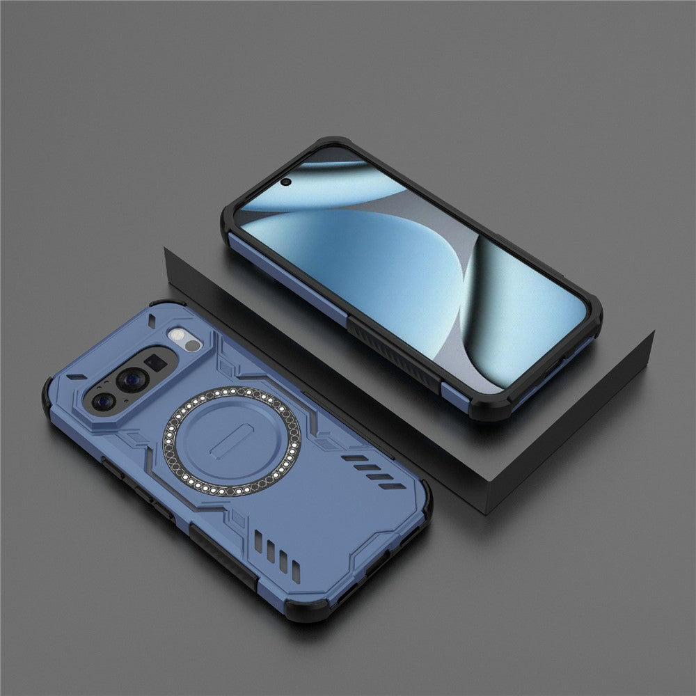 Coque MagSafe pour Google Pixel 10 Pro / 10, Techsuit, ArmorMag, Bleue
