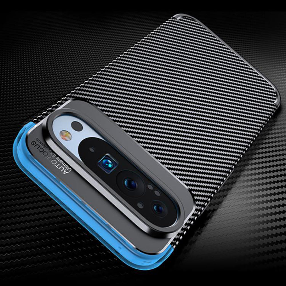 Hülle für Google Pixel 10 Pro / 10, Techsuit, CarbonFiber, Schwarz