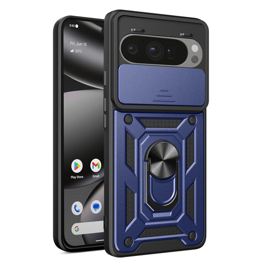 Hülle für Google Pixel 10 Pro XL, Techsuit, CamShield, Blau