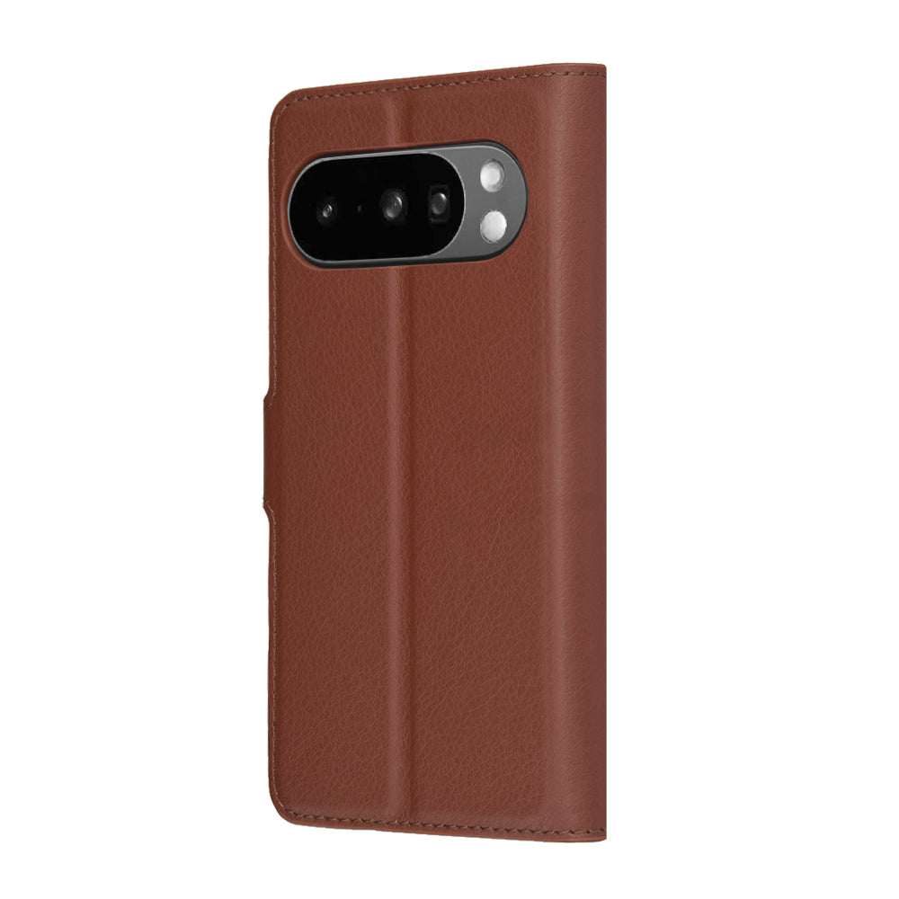 Coque pour Google Pixel 10 Pro XL, Techsuit, Leather Folio, Marron