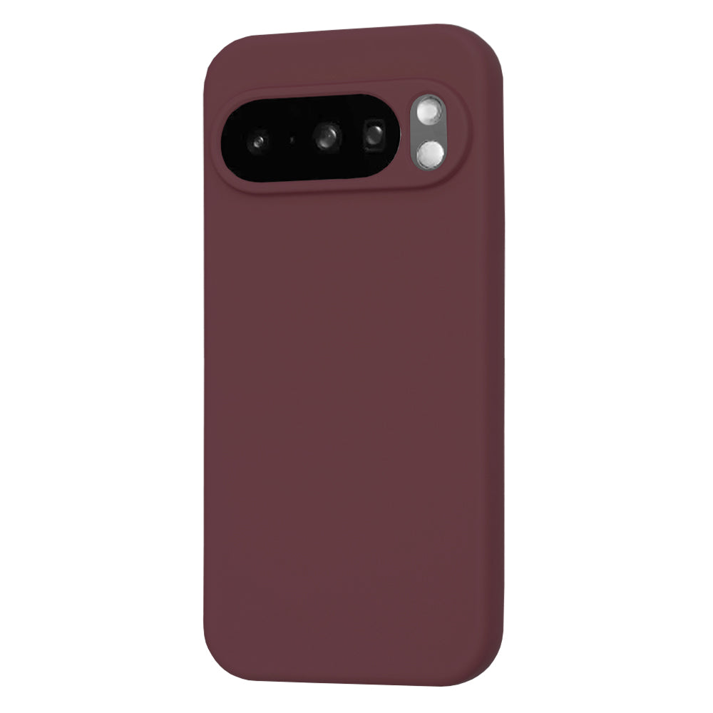 Hülle für Google Pixel 10 Pro XL, Techsuit, SoftFlex, Weinrot
