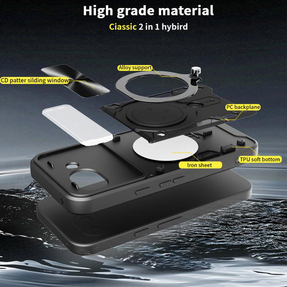 Hülle für Google Pixel 10a, Techsuit, CamGuard Pro, Schwarz