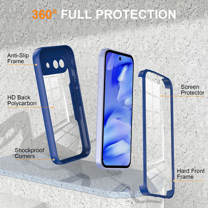 Étui pour Google Pixel 10a, Techsuit, ColorVerse 360, Bleu