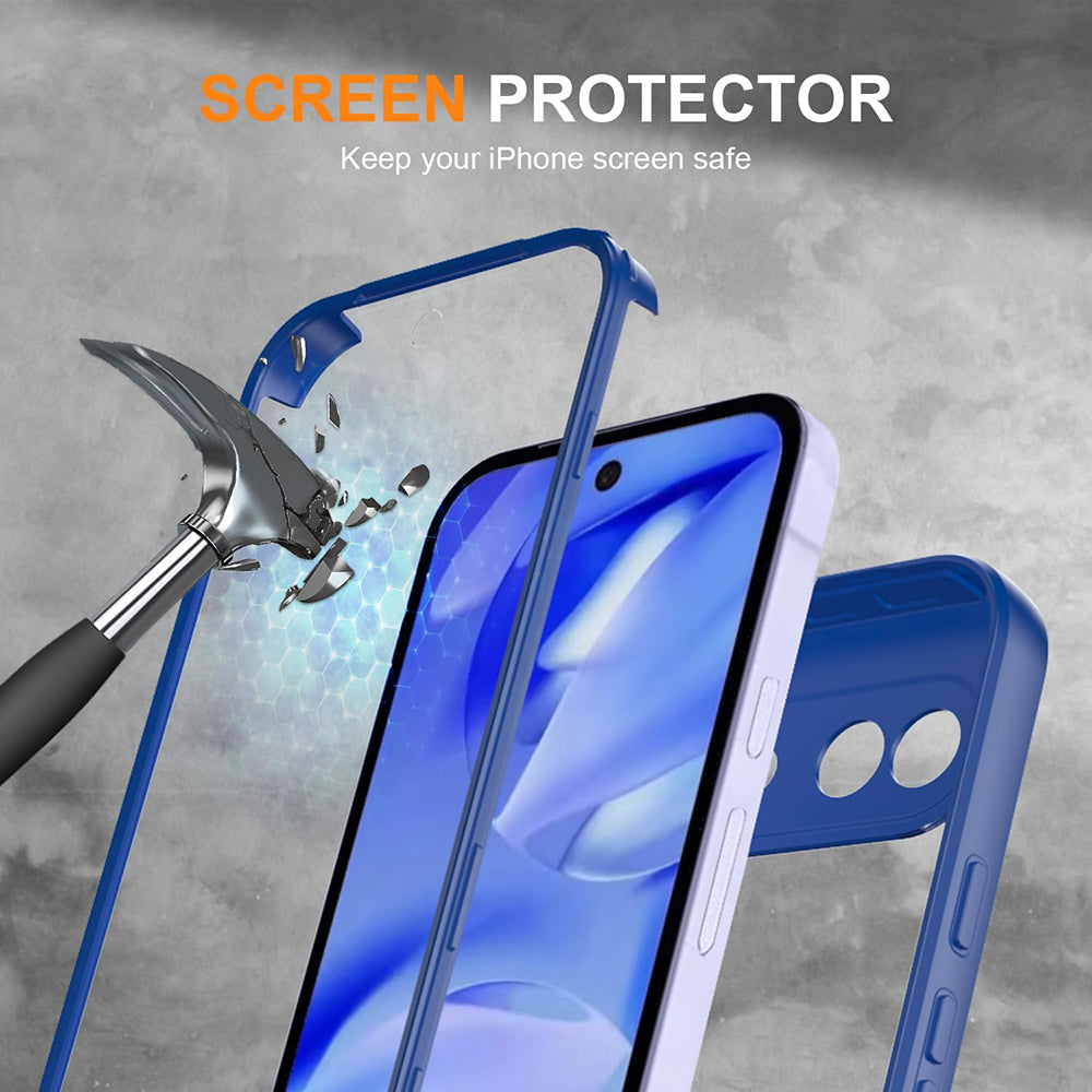 Étui pour Google Pixel 10a, Techsuit, ColorVerse 360, Bleu