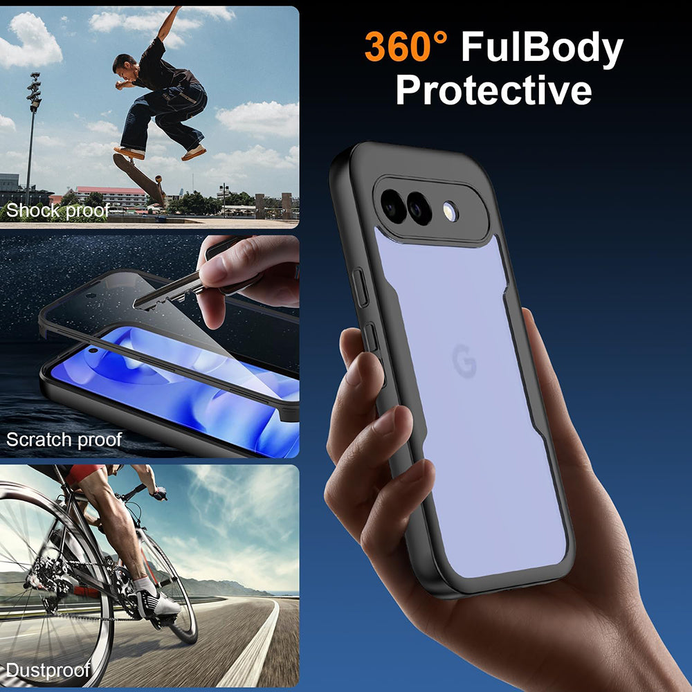 Étui pour Google Pixel 10a, Techsuit, ColorVerse 360, Noir