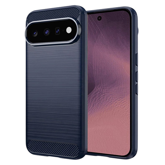 Hülle für Google Pixel 11 Pro / 11, Techsuit, Carbon, Blau