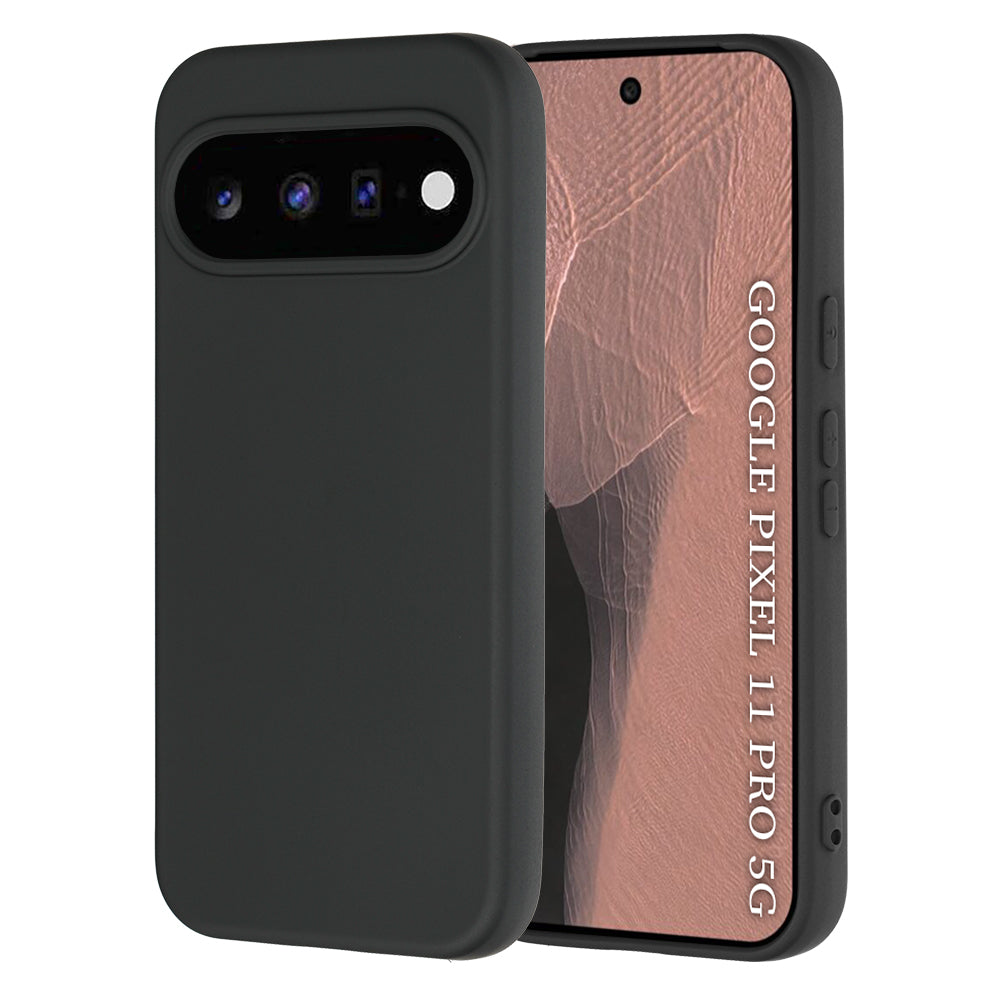 Coque pour Google Pixel 11 Pro, Techsuit, SoftFlex, Noire