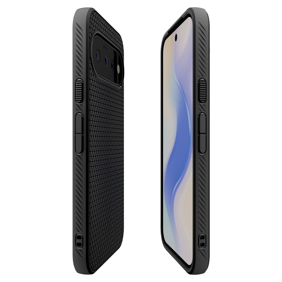 Hülle für Google Pixel 11, Spigen, Liquid Air, Matt Schwarz ACS11438