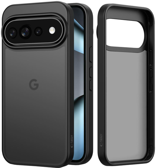 Coque pour Google Pixel 11 Pro / 11 / 10 Pro / 10 / 9, Tech-Protect, Magmat, Noir Mat