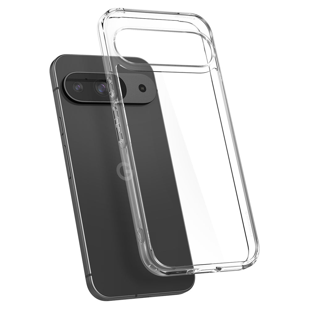 Coque pour Google Pixel 9 / 9 Pro, Spigen, Ultra Hybrid, Transparente ACS07687