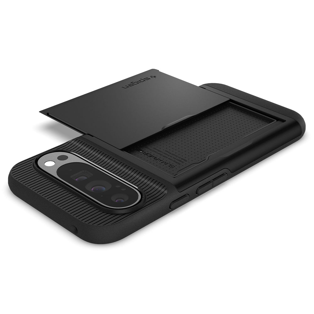 Étui pour Google Pixel 9 Pro XL, Spigen, Slim Armor CS, Noir ACS07729