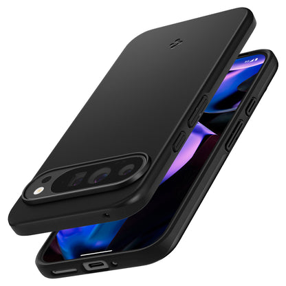 Hülle für Google Pixel 9 Pro XL, Spigen, Thin Fit, Schwarz ACS07731