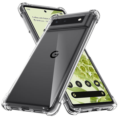 Case for Google Pixel 6 Pro, Techsuit, Shockproof Clear, Transparent
