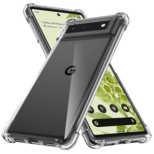Coque pour Google Pixel 6 Pro, Techsuit, Anti-choc Claire, Transparente