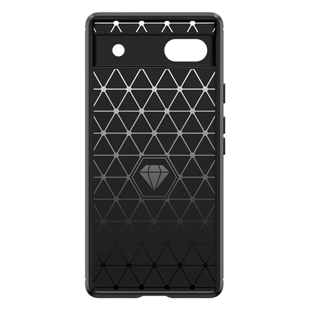Coque pour Google Pixel 6a, Techsuit, Carbone, Noire