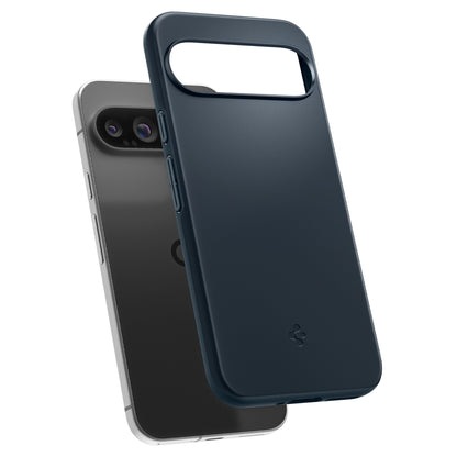 Étui pour Google Pixel 9 Pro XL, Spigen, Thin Fit, Bleu Marine ACS07732