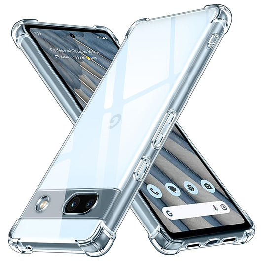 Coque pour Google Pixel 7a, Techsuit, Anti-choc Claire, Transparente