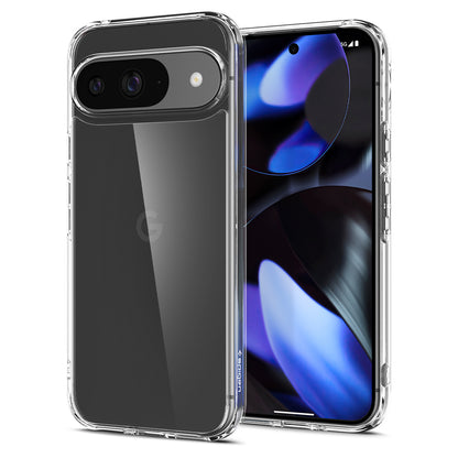 Coque pour Google Pixel 9 / 9 Pro, Spigen, Ultra Hybrid, Transparente ACS07687