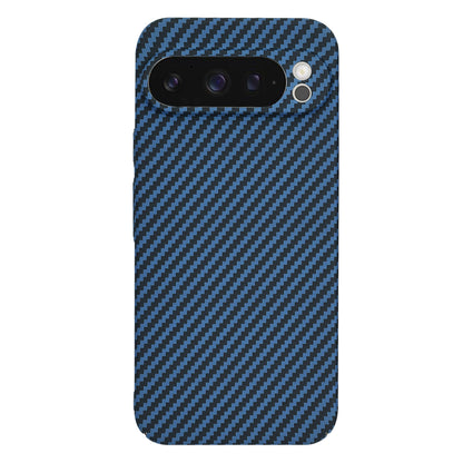 Coque pour Google Pixel 9 Pro, Techsuit, Carbonite FiberShell, Turquoise