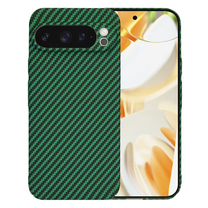 Coque pour Google Pixel 9 Pro, Techsuit, Carbonite FiberShell, Vert