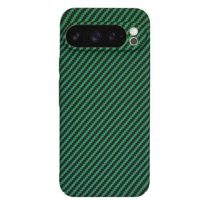 Coque pour Google Pixel 9 Pro, Techsuit, Carbonite FiberShell, Vert