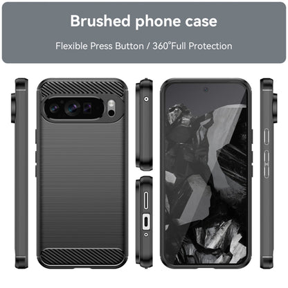 Case for Google Pixel 9 Pro XL, Techsuit, Carbon, Black