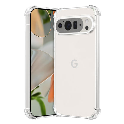 Case for Google Pixel 9 Pro XL, Techsuit, Shockproof Clear, Transparent