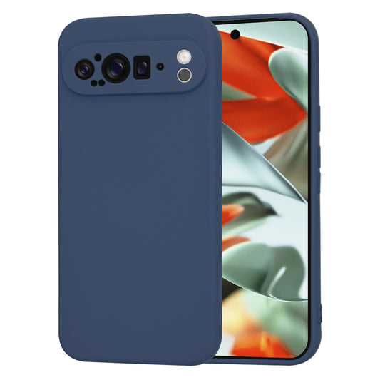 Hülle für Google Pixel 9 Pro XL, Techsuit, SoftFlex, Marineblau