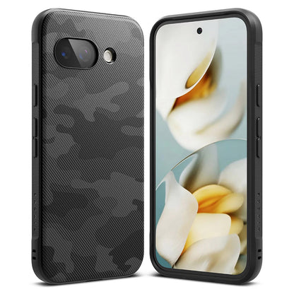 Hülle für Google Pixel 9a, Ringke, Onyx Design, Tarnmuster
