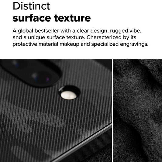 Coque pour Google Pixel 9a, Ringke, Design Onyx, Camouflage